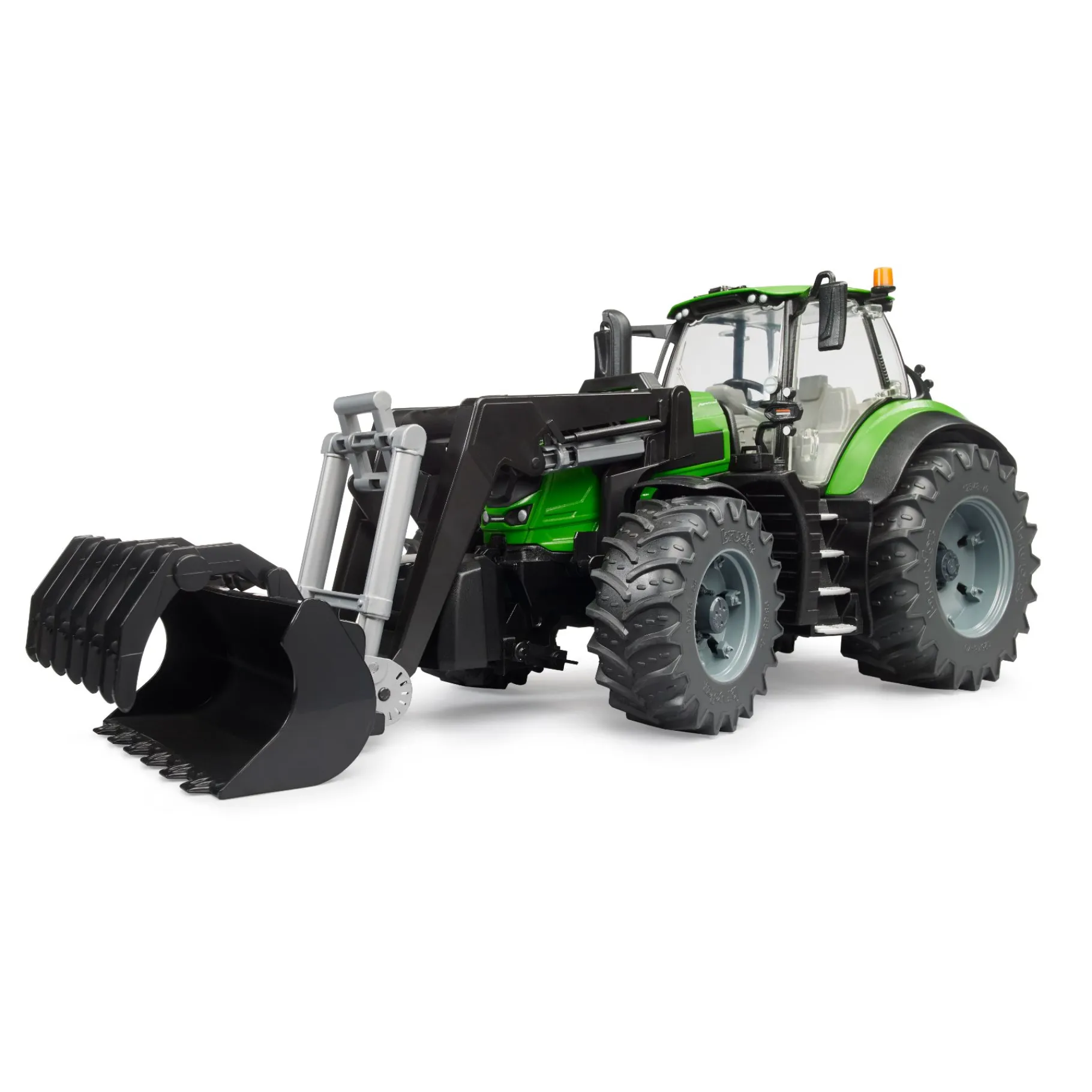 Voertuigen|Jongens> Bruder tractor Deutz 8280 met grijper