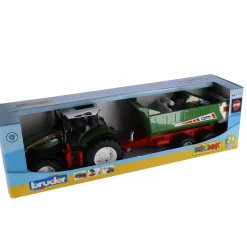 Voertuigen|Jongens></noscript> Bruder tractor met frontlader