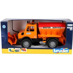 Voertuigen|Jongens></noscript>Bruder Vrachtwagen Unimog Winterdienst