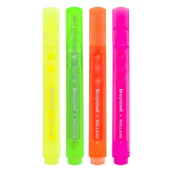 Tekenen / Kleuren>Bruynzeel markeerstiften neon 4 kleuren