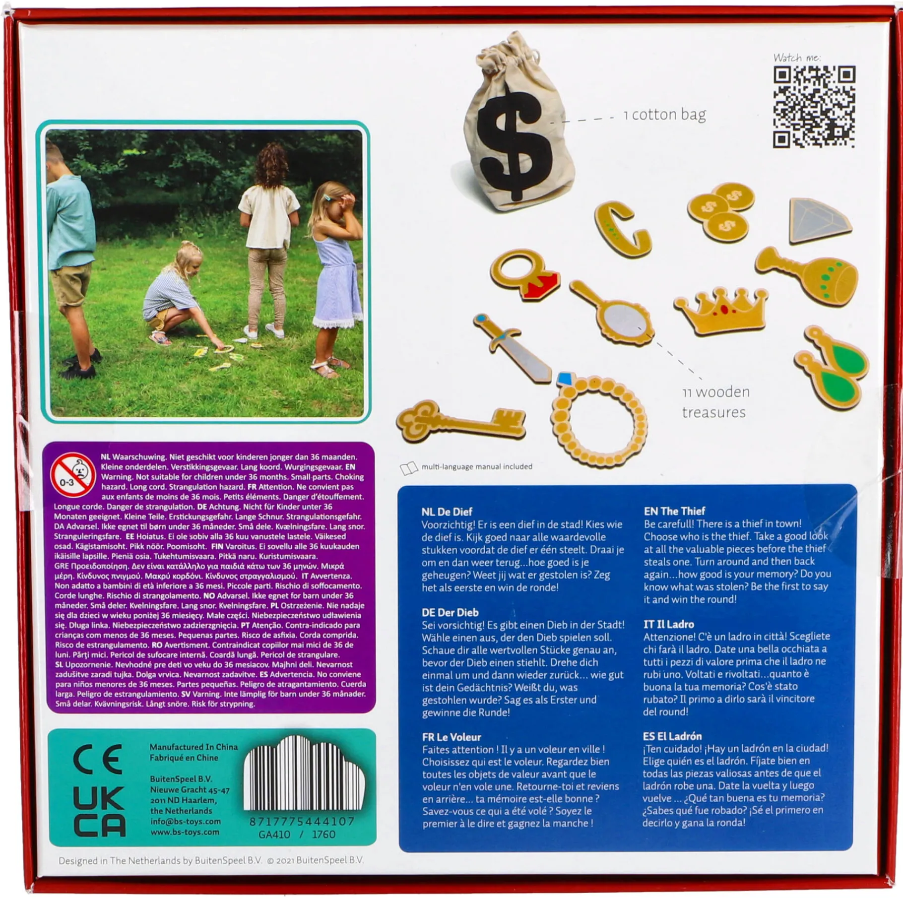 Kinderspellen> BS Toys De Dief - kinderspel