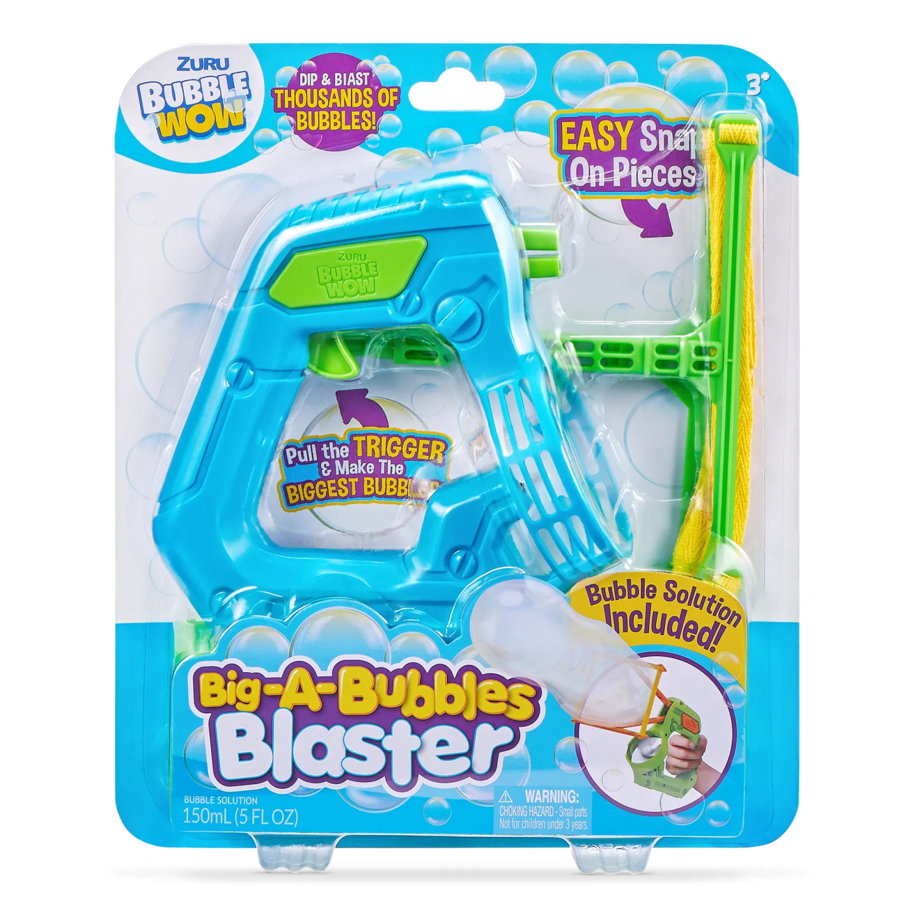 Bellenblaas>Zuru Bubble Wow Big A Bubbles Blaster Series 1 Assorti
