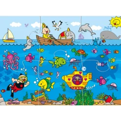 Legpuzzels> Bumba Puzzel 9st Zeedieren