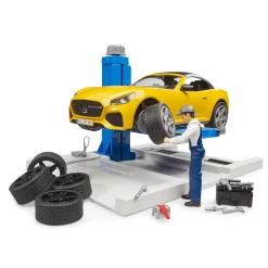 Auto's|Jongens></noscript>Bruder Bworld Auto Service Center En Roadster