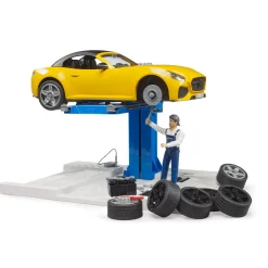 Auto's|Jongens></noscript>Bruder Bworld Auto Service Center En Roadster