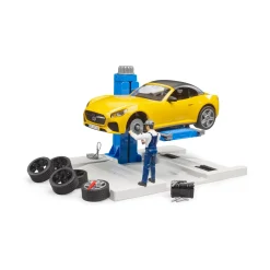 Auto's|Jongens></noscript>Bruder Bworld Auto Service Center En Roadster