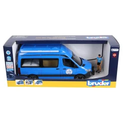 Auto's|Jongens>Bruder Camper Mercedes Benz Sprinter met chauffeur en  accessoires