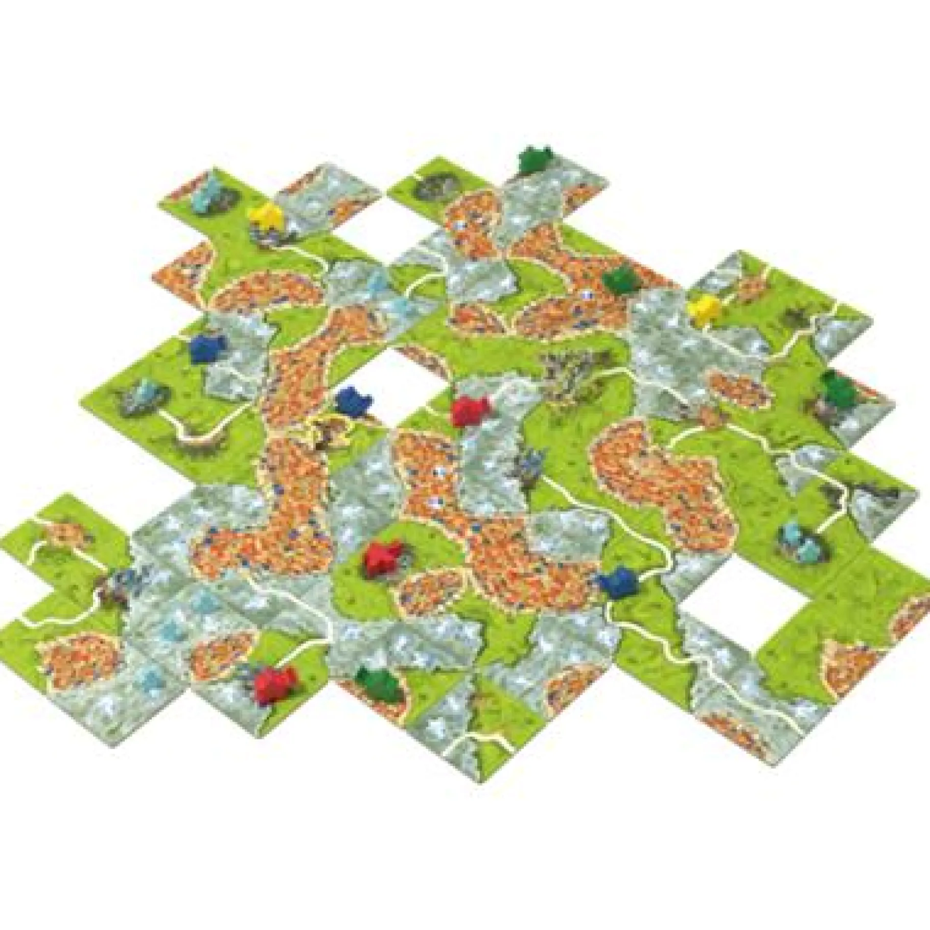 Bordspellen>999-games Carcassonne: De Mist - Bordspel