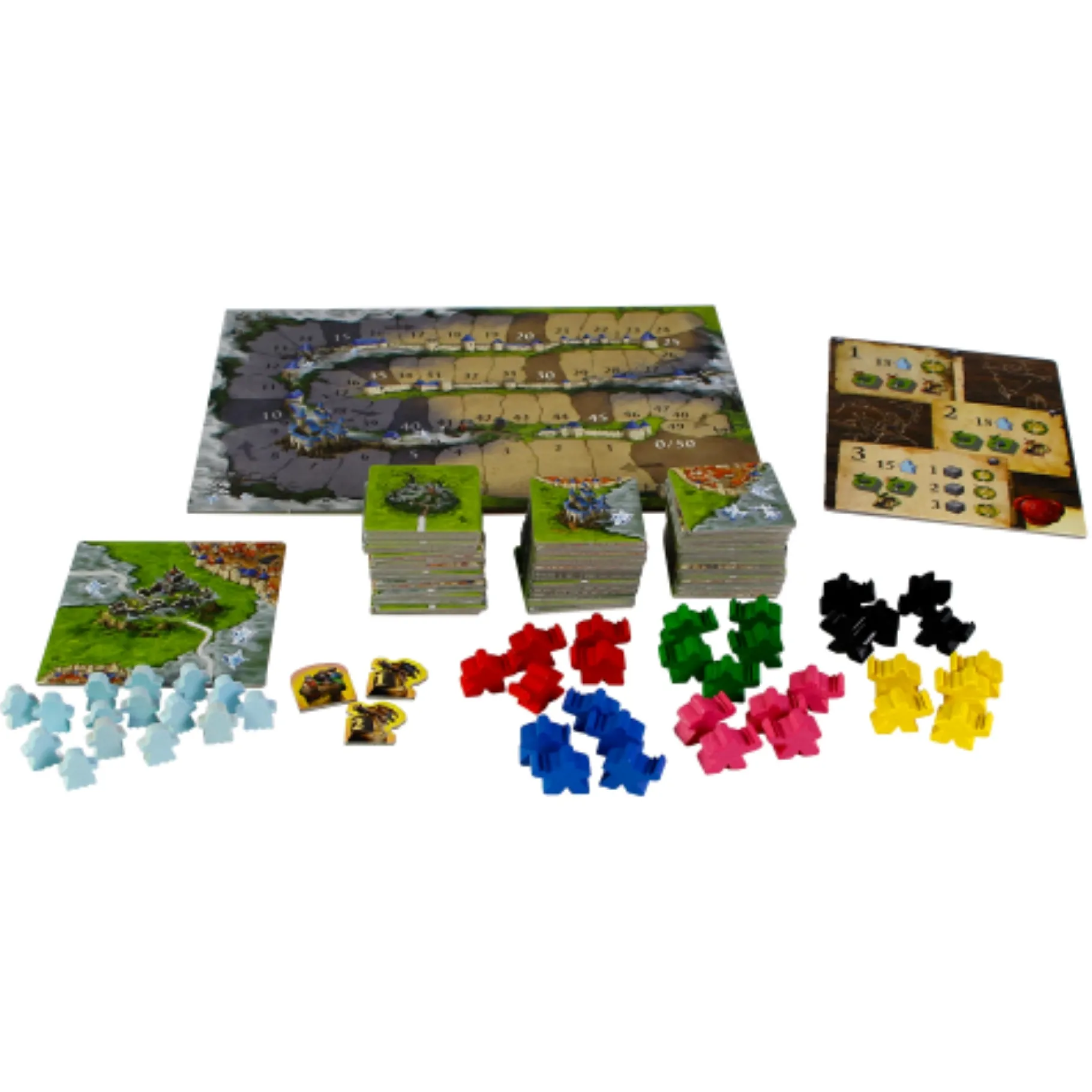 Bordspellen>999-games Carcassonne: De Mist - Bordspel