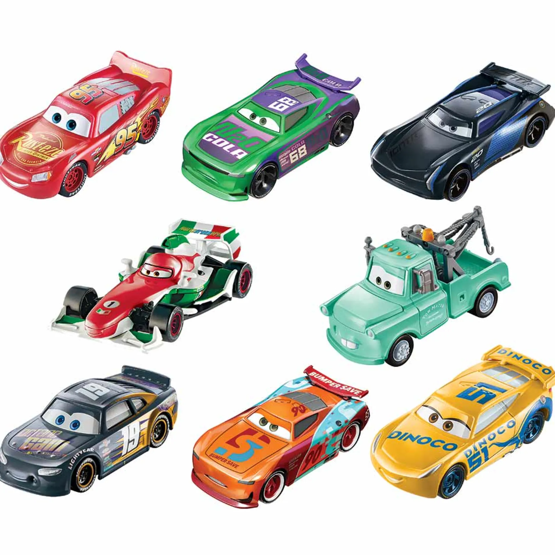 Jongens|Auto's>Mattel Cars Disney Color Changers Assorti