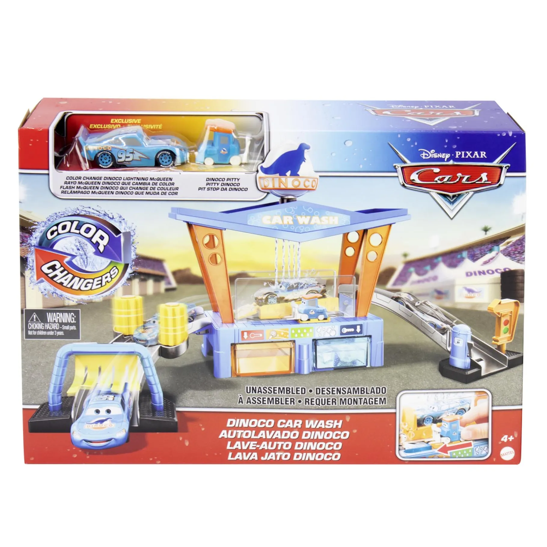 Speelsets|Jongens>Mattel Cars Large Color Change