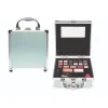 Make-Up> Casuelle Alu Mini Cosmetica Koffer Holografisch  Zilvergroen