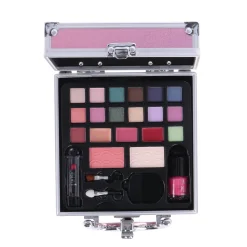 Make-Up></noscript> Casuelle Cosmetica Koffer Alu Mini Roze
