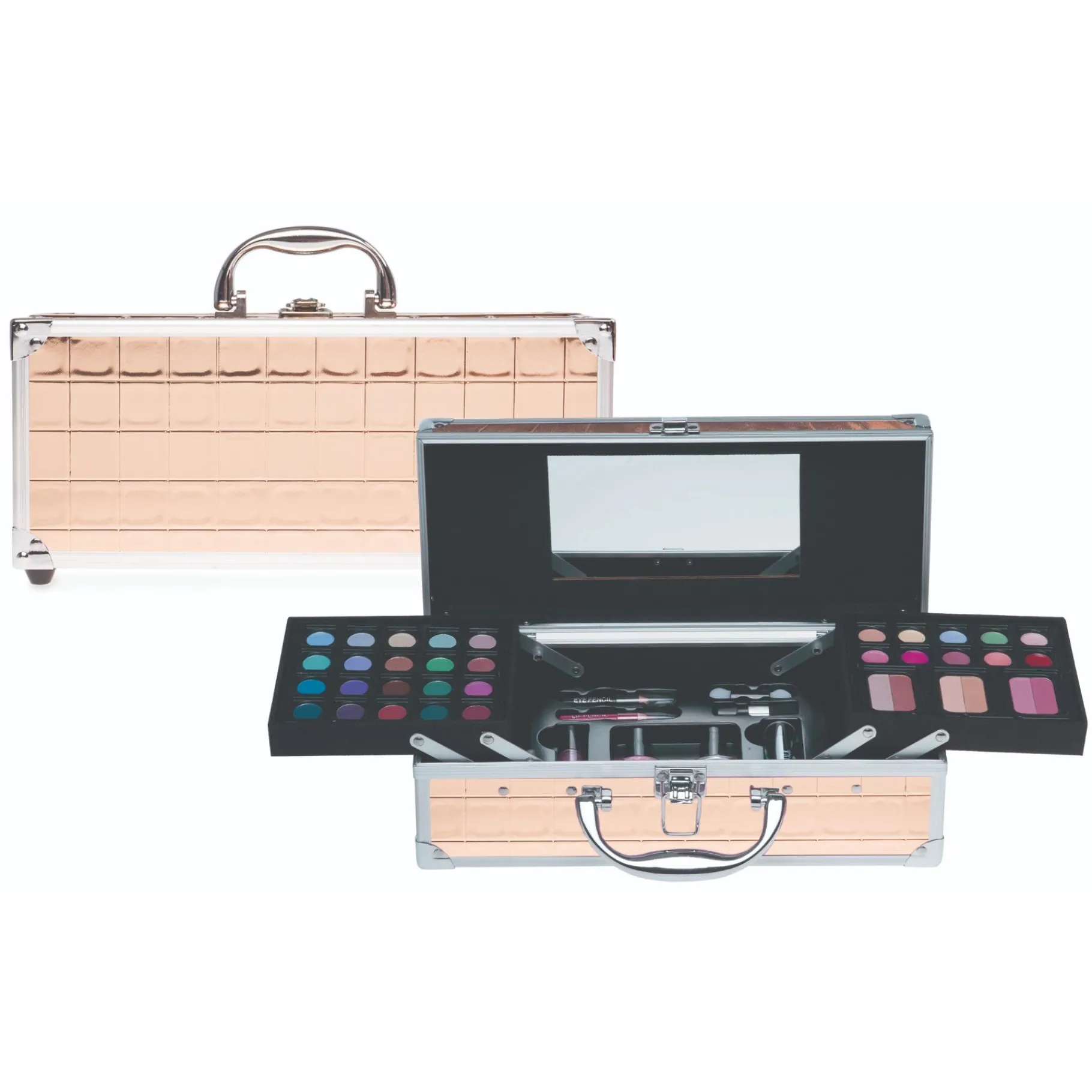 Make-Up> Casuelle Make Up Koffer Champagne Kleur