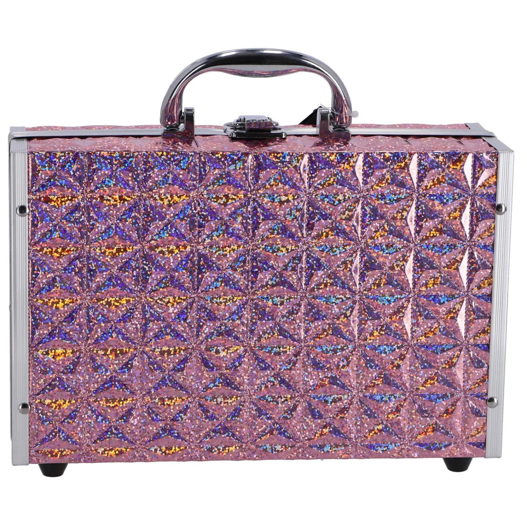 Make-Up> Casuelle Make Up Koffer Roze Holografisch