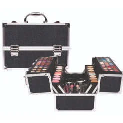 Make-Up> Casuelle make up koffer zwart glitter
