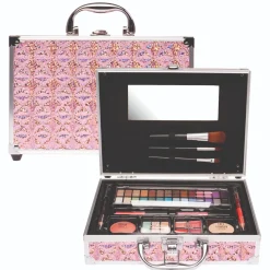 Make-Up></noscript> Casuelle Make-Up Koffer Holografisch Roze