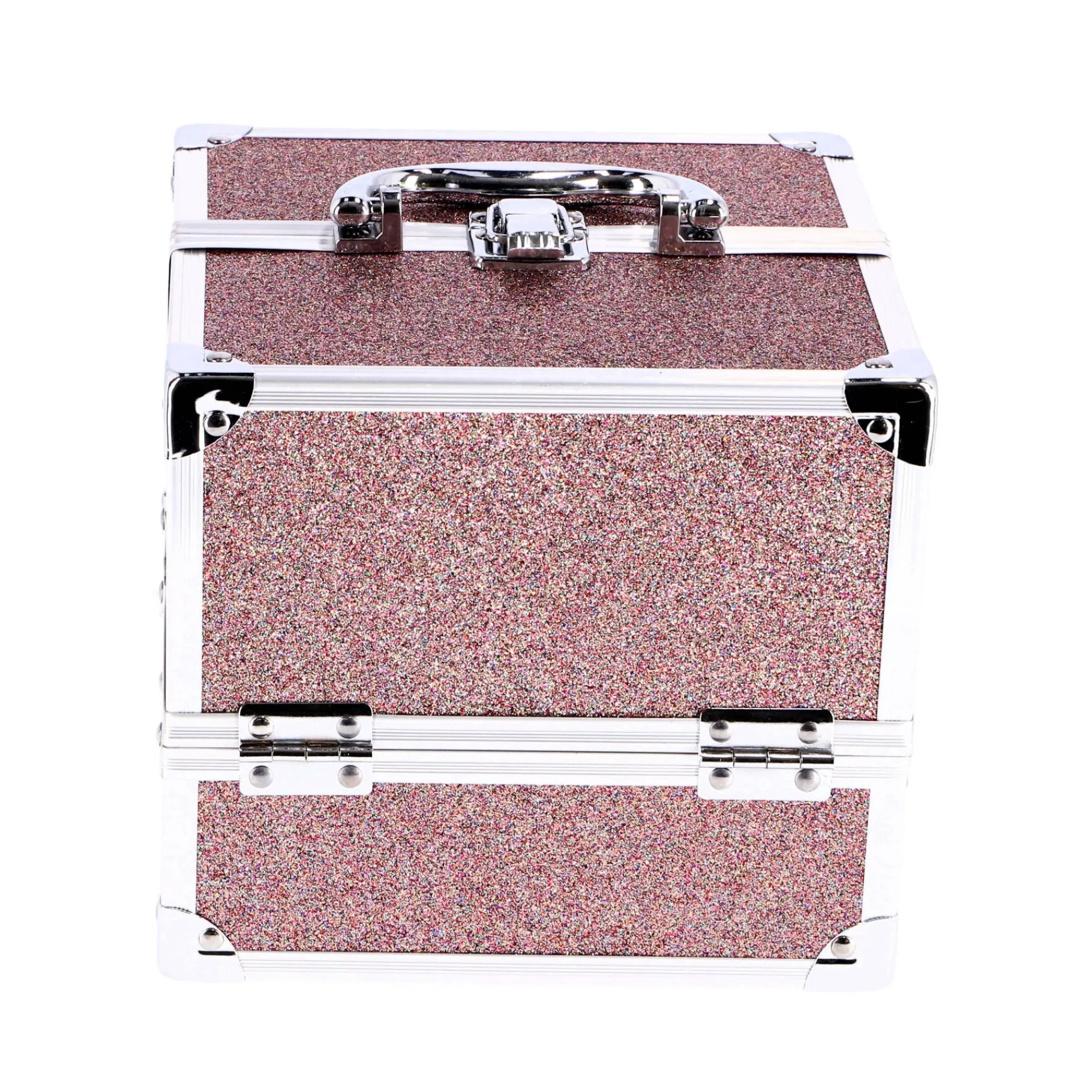 Make-Up> Casuelle Make-Up Koffer Oud Roze Multiglitter