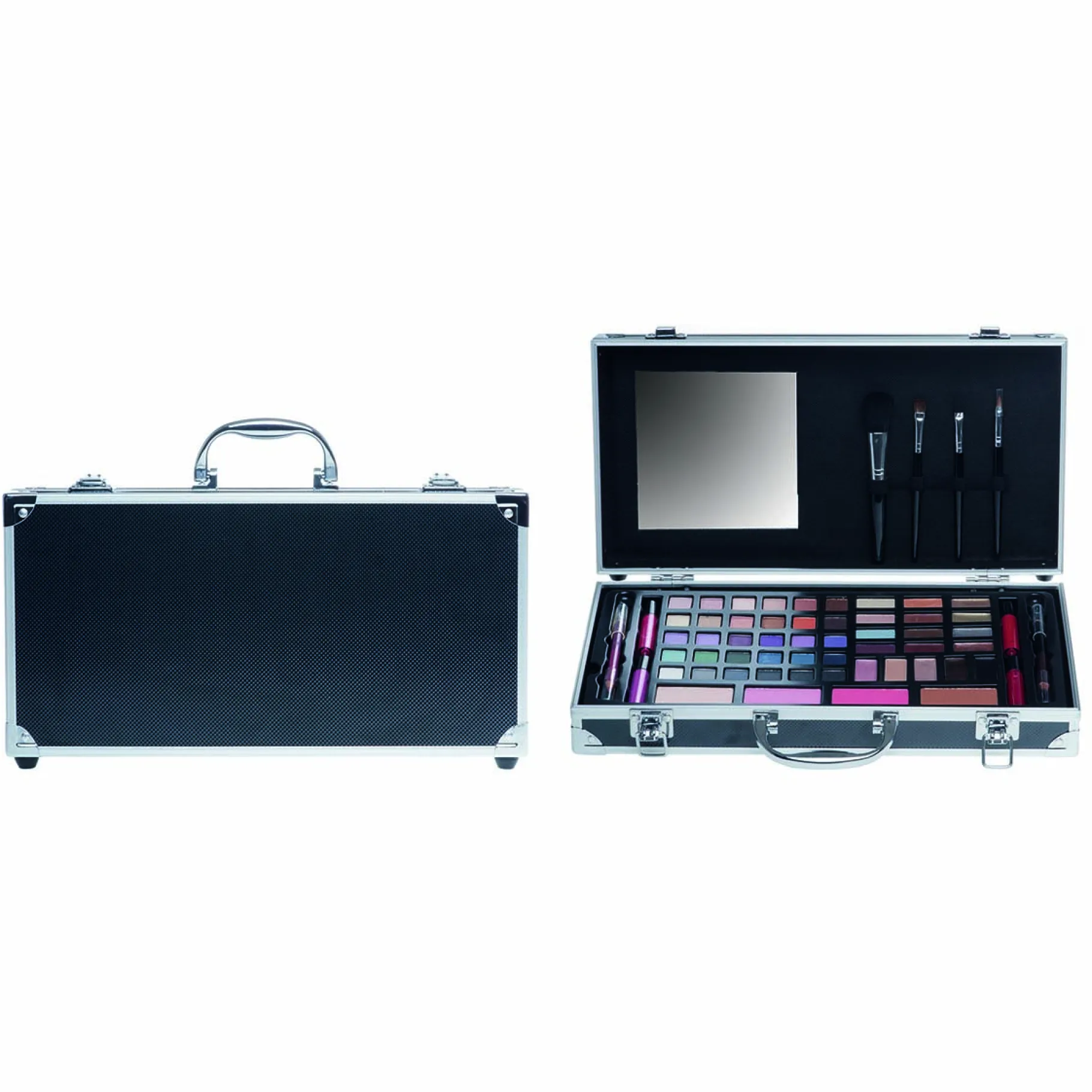 Make-Up> Casuelle Make-up Koffer Zwart Breed