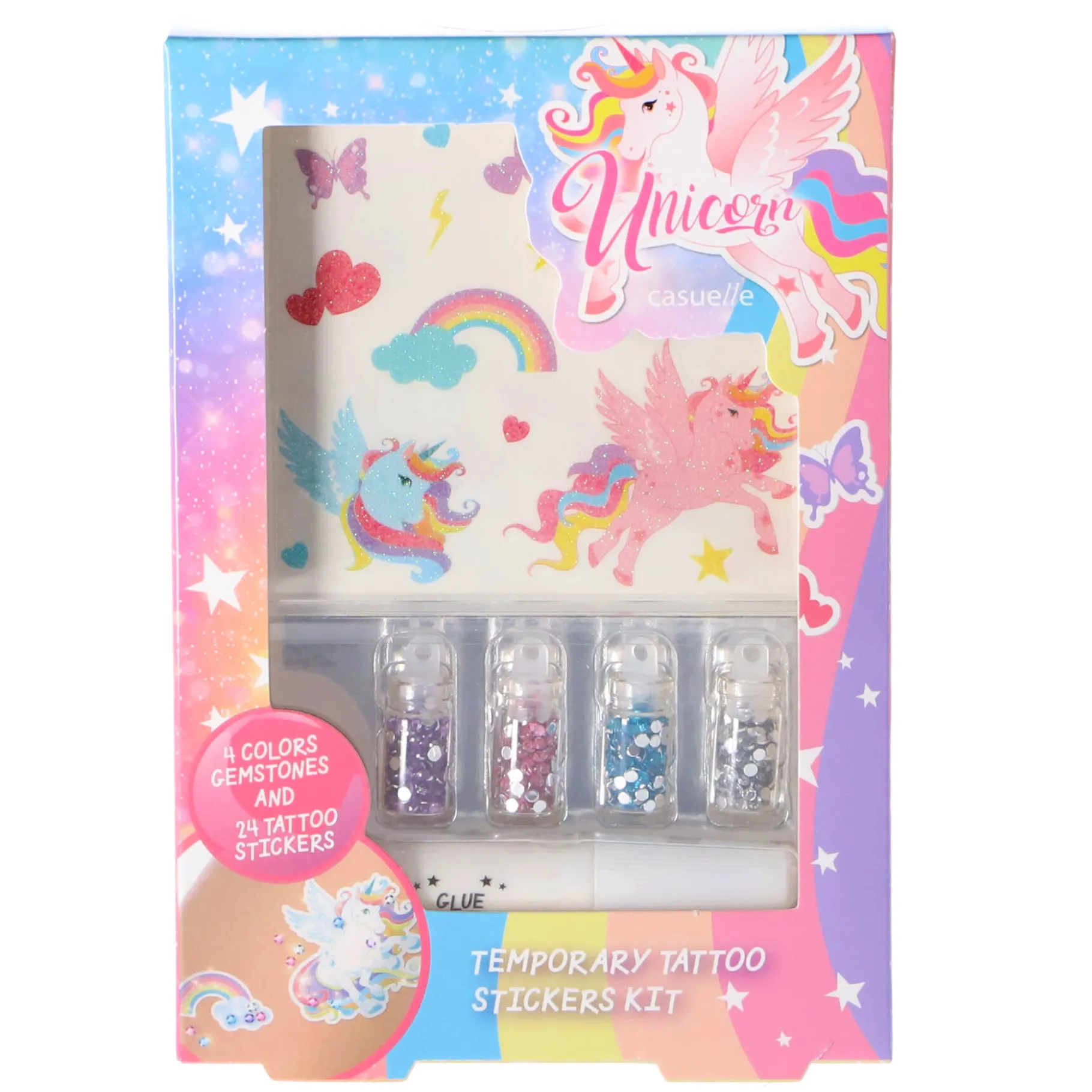 Make-Up> Casuelle Unicorn Glitter Body Tattoo