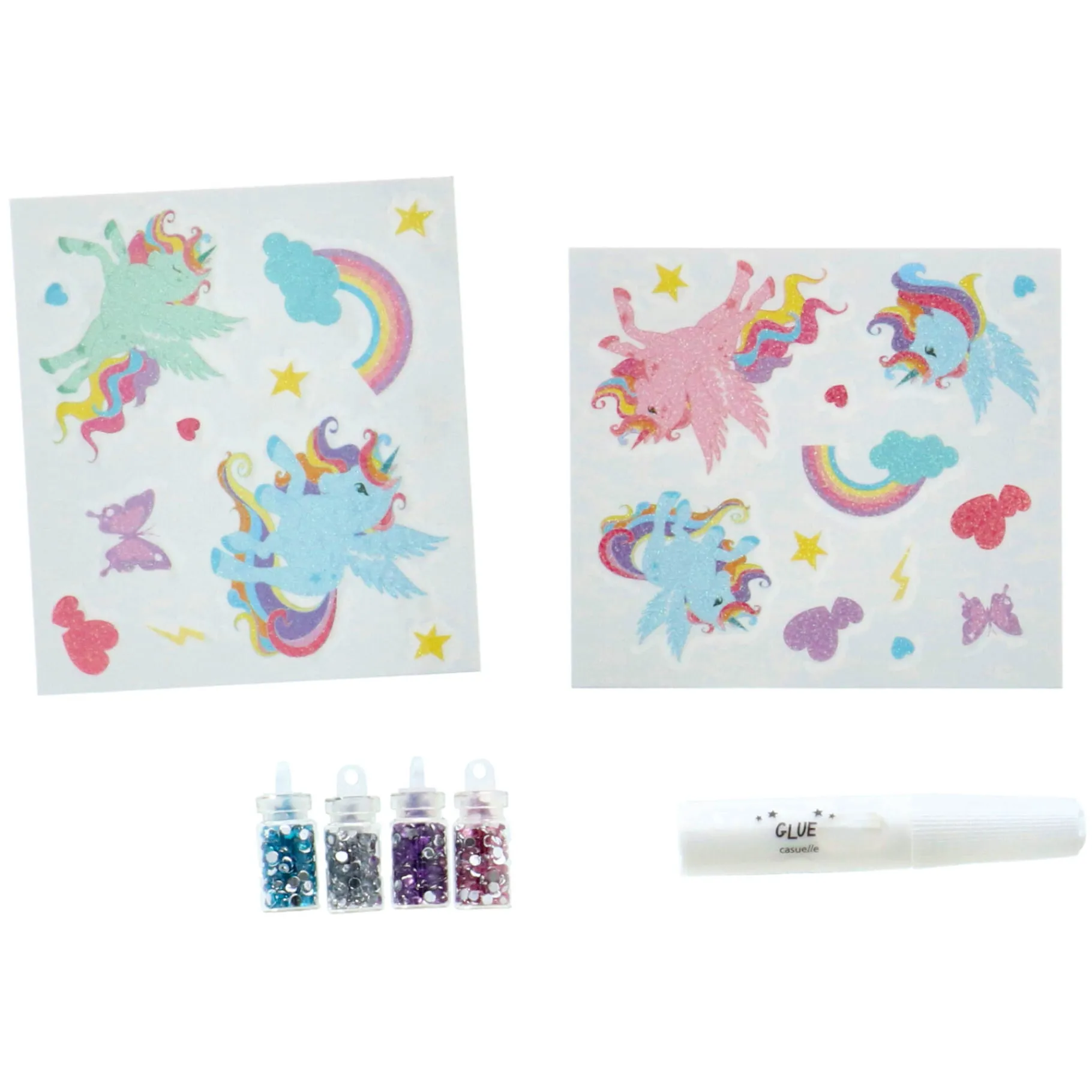 Make-Up> Casuelle Unicorn Glitter Body Tattoo