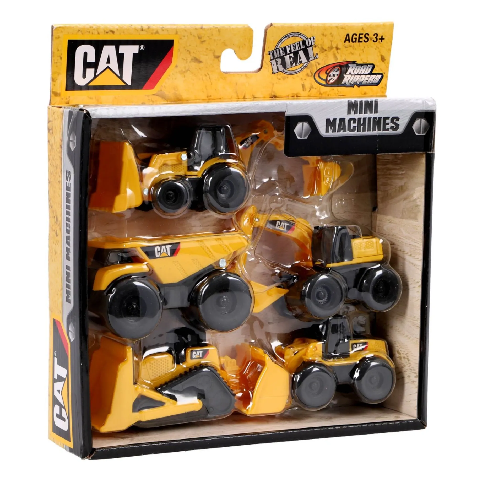Voertuigen|Jongens> Cat Mini Constructie Machines 5-Pack