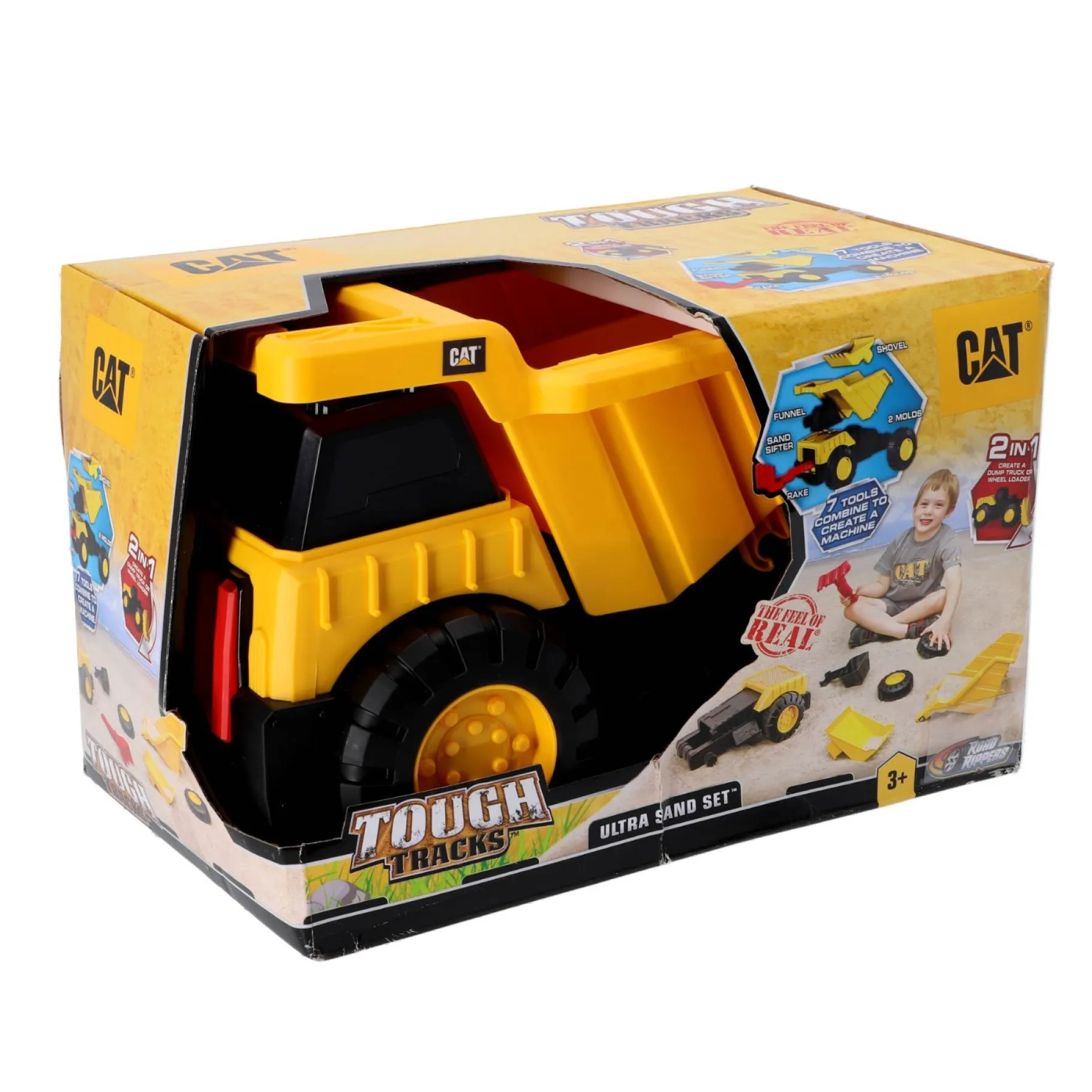 Voertuigen|Jongens> Cat Tough Tracks Ultra Sand Set