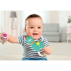 Babyspeelgoed></noscript> Clementoni baby alpaca ratel schud en speel