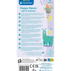 Babyspeelgoed></noscript> Clementoni baby alpaca ratel schud en speel