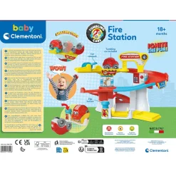 Babyspeelgoed></noscript> Clementoni baby Garage brandweerkazerne licht en  geluid