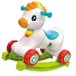 Babyspeelgoed> Clementoni baby hobbelpaard 3 in 1 Nederlands