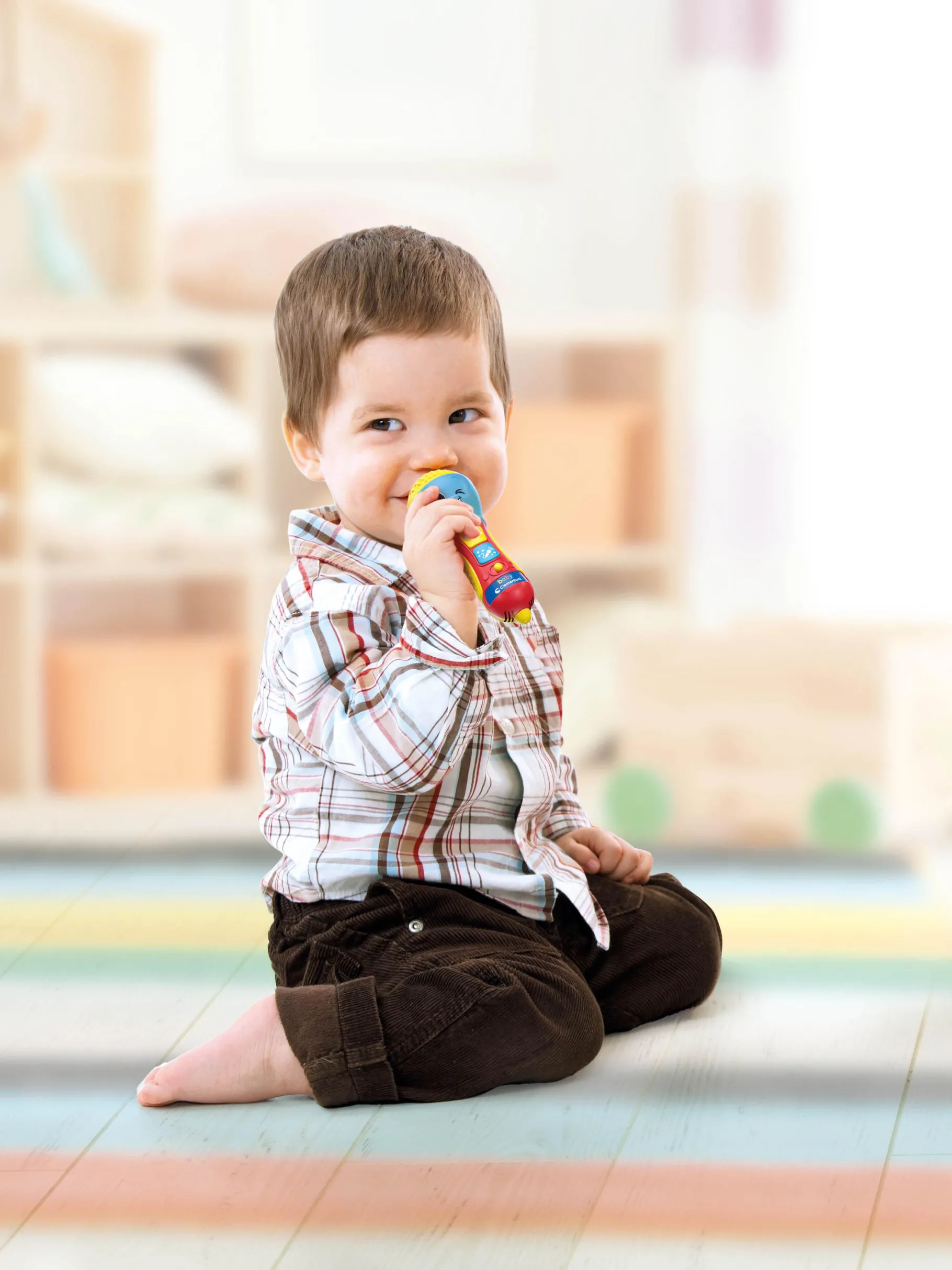Speelgoedmicrofoons> Clementoni baby microfoon