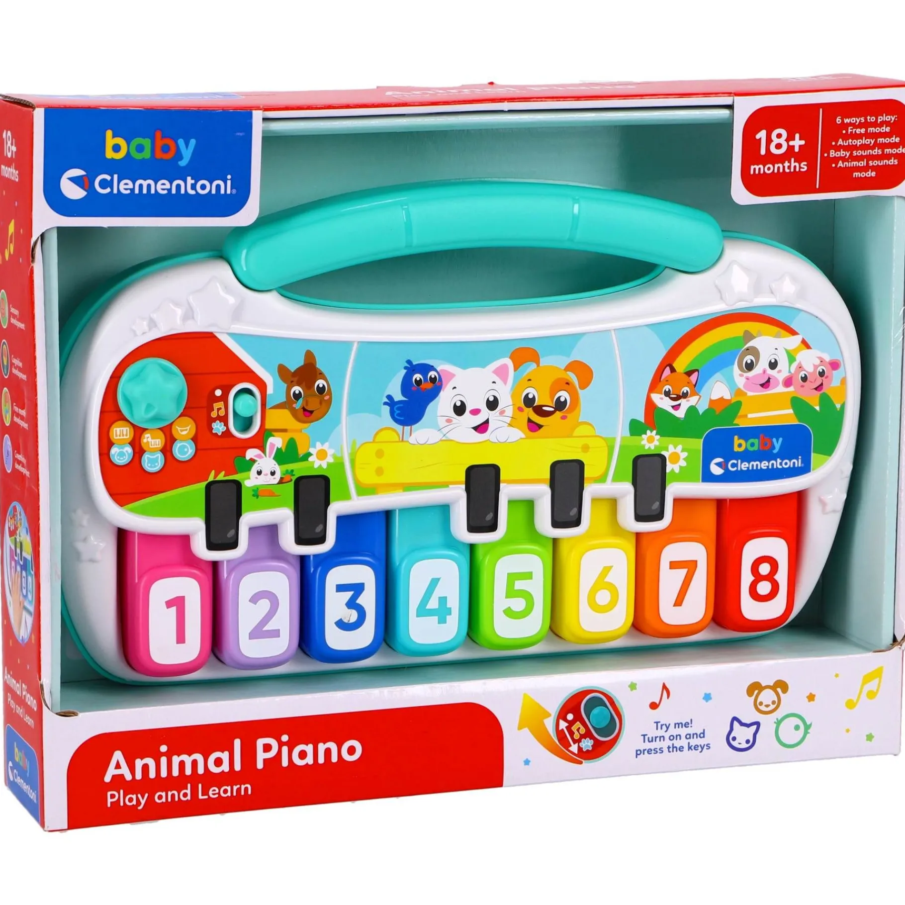 Babyspeelgoed> Clementoni baby muziek piano