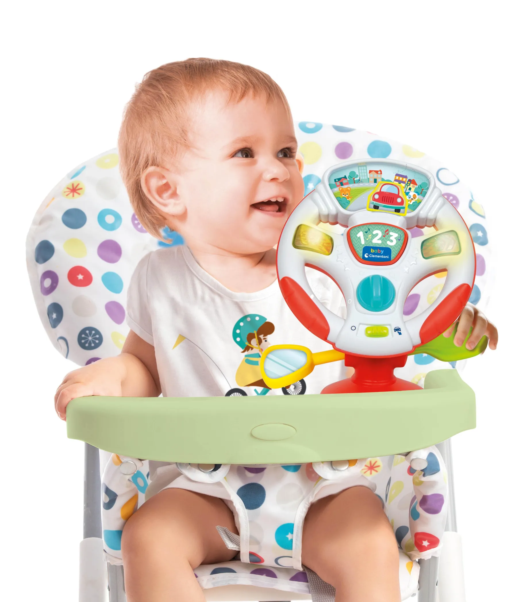 Voertuigen|Baby Voertuigen> Clementoni baby stuurwiel