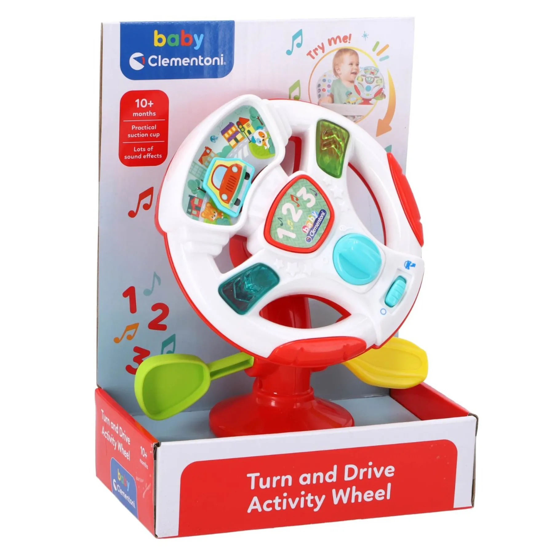 Voertuigen|Baby Voertuigen> Clementoni baby stuurwiel