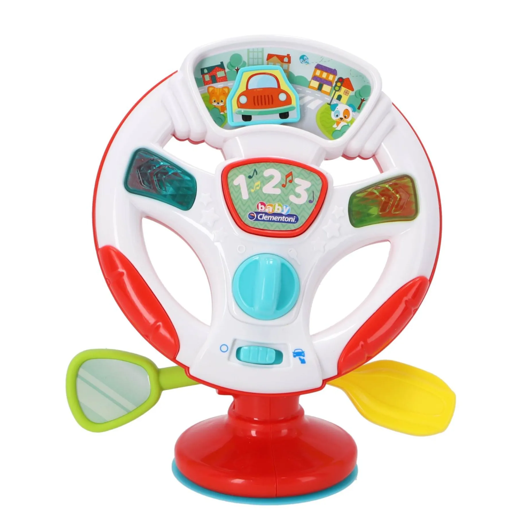 Voertuigen|Baby Voertuigen> Clementoni baby stuurwiel