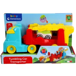 Voertuigen|Baby Voertuigen> Clementoni baby vrachtwagen met tuimelauto's