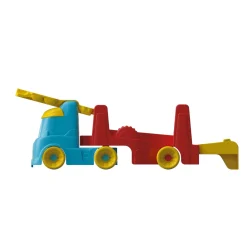 Voertuigen|Baby Voertuigen></noscript> Clementoni baby vrachtwagen met tuimelauto's