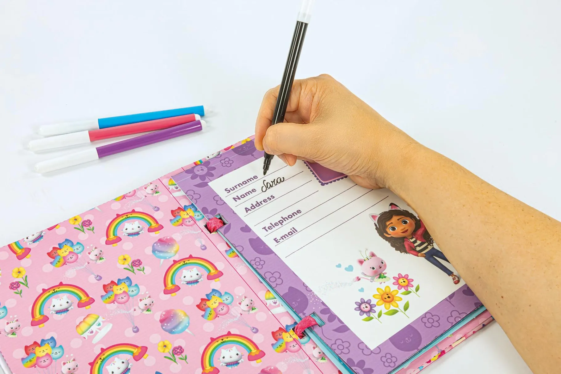 Bordspellen> Clementoni Gabby's dollhouse scrapbook set