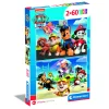 Legpuzzels>Clementoni paw patrol puzzel 2 x 60 stukjes