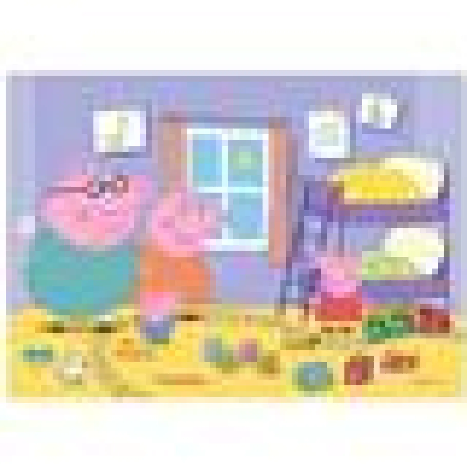 Legpuzzels>Clementoni peppa pig puzzel 2 x 20 stukjes