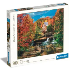 Houten Puzzels> Clementoni puzzel Korenmolen aan het Water 2000 stukjes