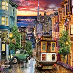 Houten Puzzels> Clementoni puzzel San Francisco 3000 stukjes
