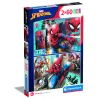 Legpuzzels>Clementoni spider-man puzzel 2 x 60 stukjes