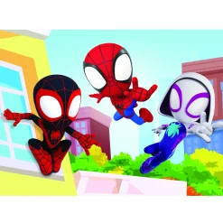 Legpuzzels>Clementoni spidey and his amazing friends puzzel  2 x 20 stukjes