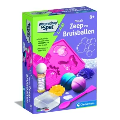 Jongens|Wetenschapsspellen> Clementoni wetenschap zeep en bruisballen maken
