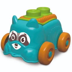 Babyspeelgoed></noscript> Clemmy auto duw inclusief blokken