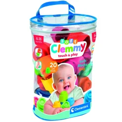 Jongens> Clemmy bouwblokken 20 stuks in tas