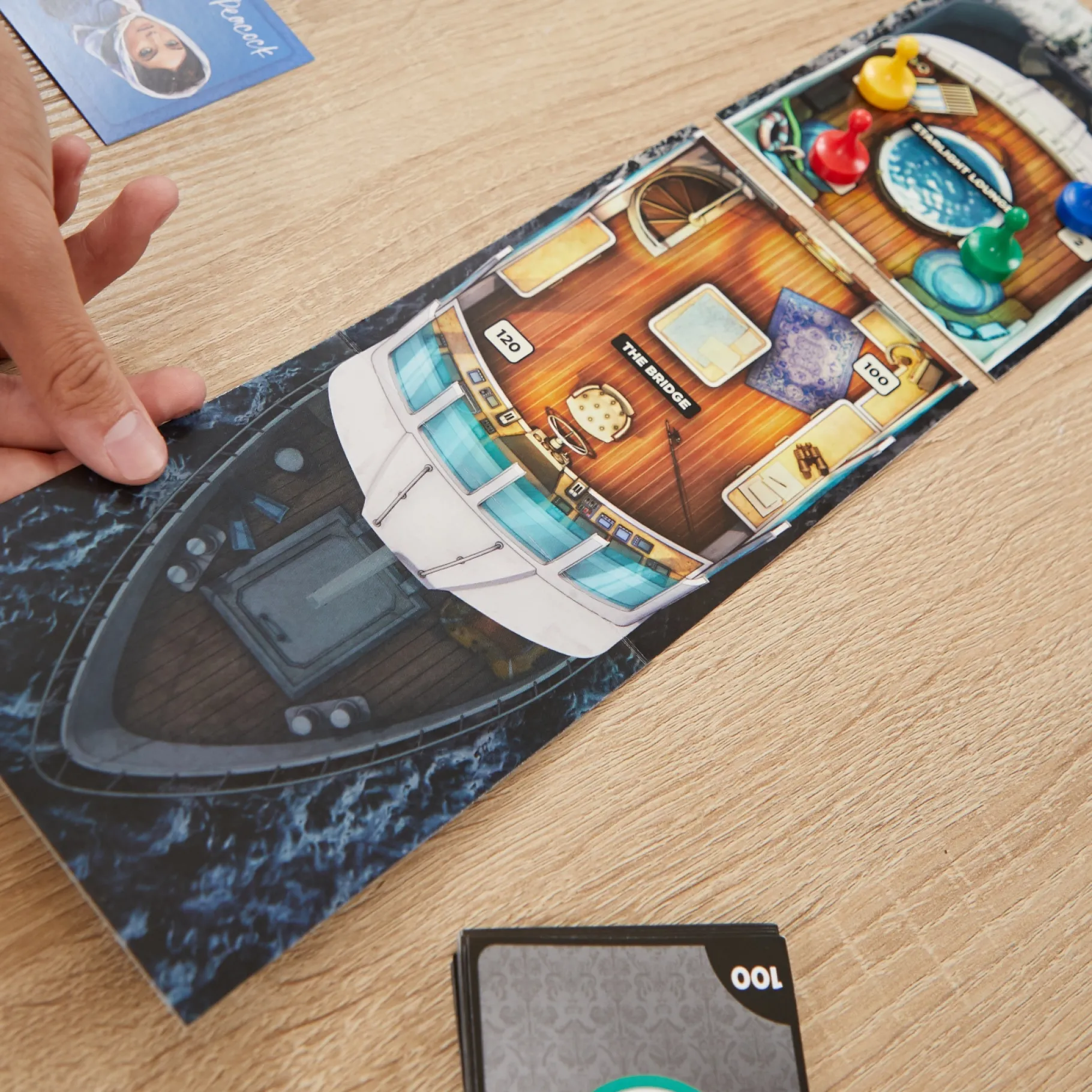 Strategiespellen>Hasbro Cluedo Escape Sabotage Op Zee - Denkspel