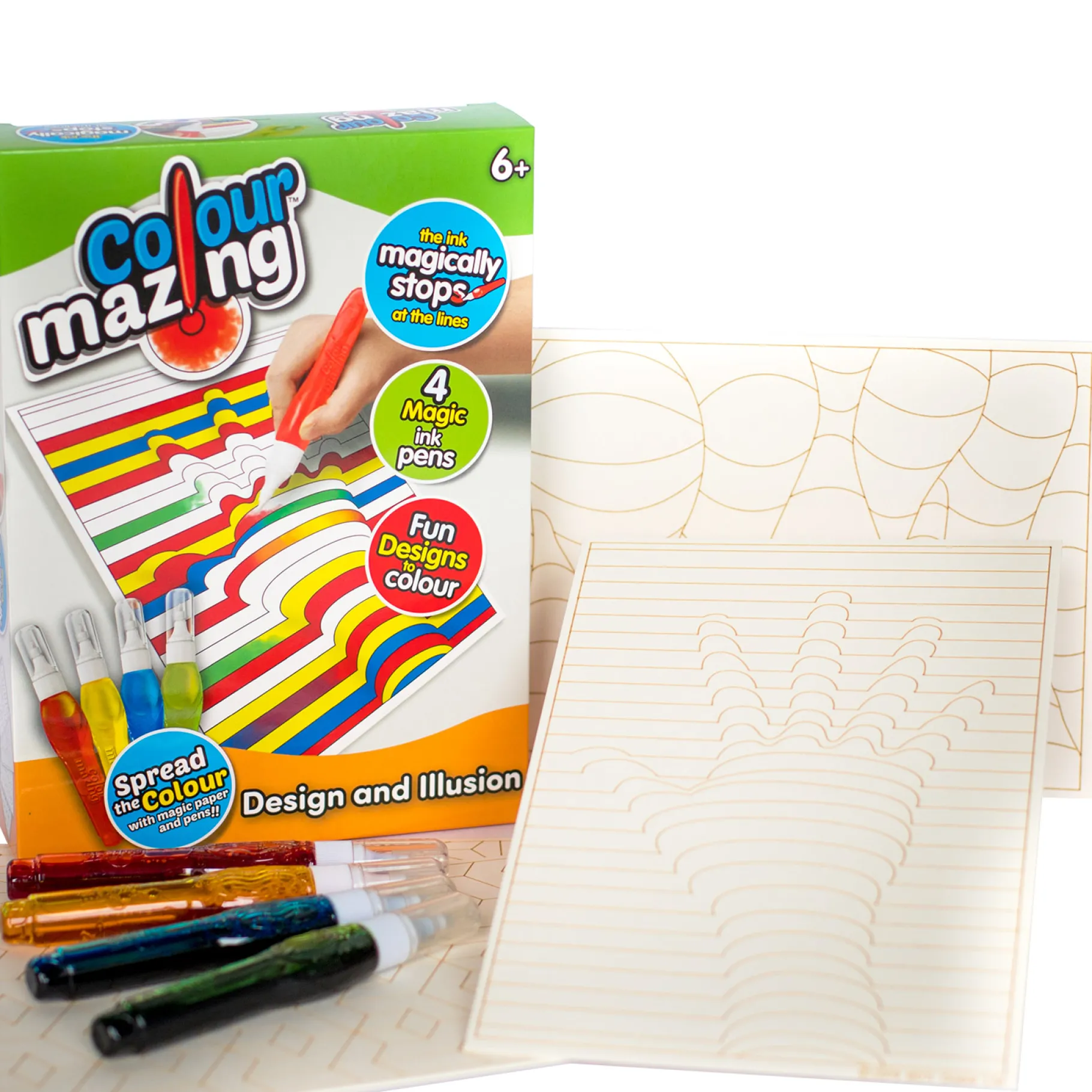 Tekenen / Kleuren> Colormazing Design En Illusion